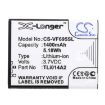 Vodafone TLi014A2 Battery Replacement for 785 Tipo Smart 4 Mini - 3