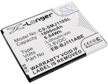 Samsung EB-BJ111ABE EB-BJ111FBK Battery Replacement for Galaxy J1 Ace 3G Duos & 4G - 1