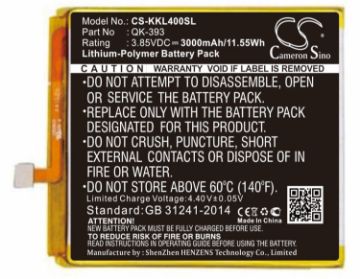 Battery Replacement 360 QK-393 for 1503-A01 1503-M02 - 1