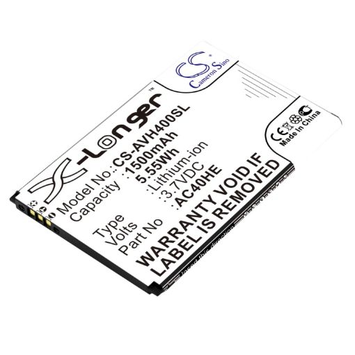 Archos AC40HE Battery Replacement for 40 Helium - 1