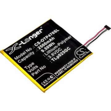 Alcatel TLp025GC Battery Replacement for One Touch Pixi 4 7.0 3G - 1