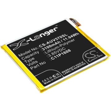 Battery Replacement Asus C11P1608 for A002A V570KL - 1