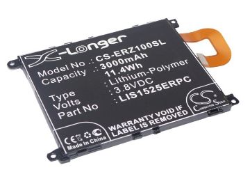 Battery Replacement Sony Ericsson 1588-4170 AGPB011-A001 LIS1525ERPC for C6902 C6903 - 1