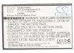 Mobistel BTY26186 Battery Replacement for Cynus T7 MT-600S - 5