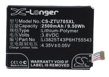 Zte Li3825T43P6H755543 Battery Replacement for Grand SII Q705U - 1