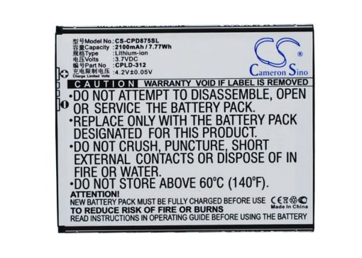 Replacement Battery for Coolpad CPLD-312 CPLD-342 CPLD-351 - 1