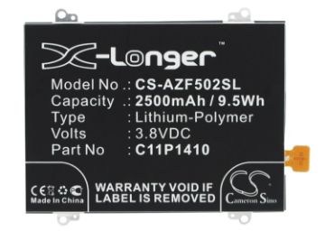 Battery Replacement Asus 0B200-01210100 C11P1410 for ZenFone 5 A502CG Zenfone 5 Lite - 1