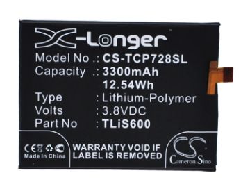 Replacement Battery Tcl TLiS600 for 3N I718M - 1