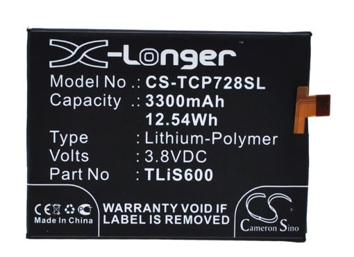 Picture of Battery Replacement Tcl TLiS600 for 3N I718M