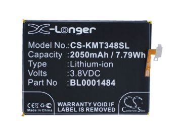 Kazam BL0001484 Battery Replacement for Thunder 348 Tornado 348 - 1