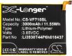 ZTE Li3930T44P6h816437 Battery Replacement for Blade X Z965 - 5