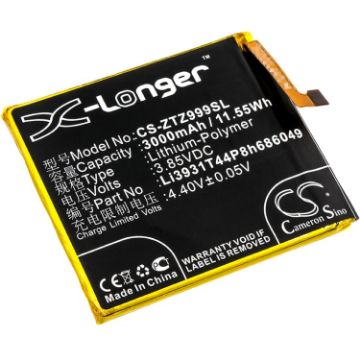 Zte Li3931T44P8h686049 Battery Replacement for Axon M LTE-A - 1