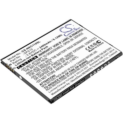 Replacement Battery Nokia SP210 for C1 Plus - 1
