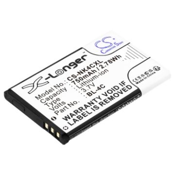 Battery Replacement BK-BL-4C for i267 i508 - 1