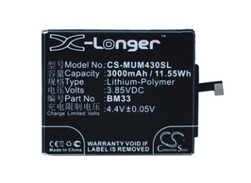 Xiaomi BM33 Battery Replacement for M4i X9 - 1