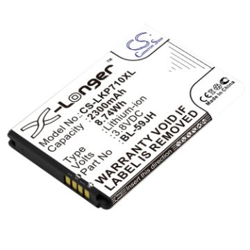 LG BL-59JH Battery Replacement for AS870 D500 - 1