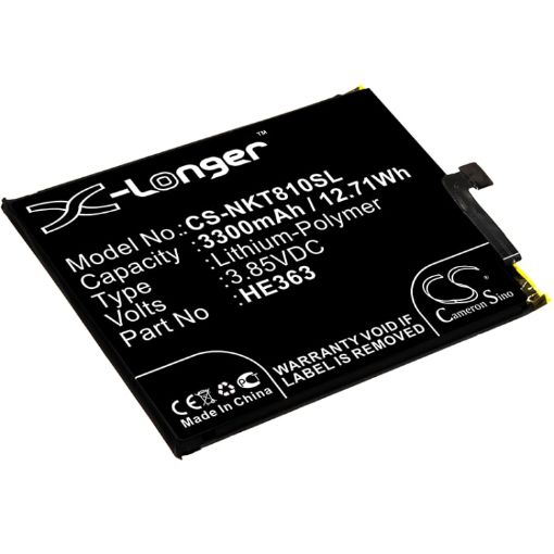 Battery Replacement Nokia HE362 HE363 HE377 for 8.1 TA-1119 - 1