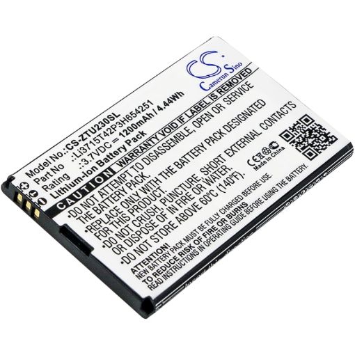 Picture of Battery Replacement Telstra Li3711T42P3h654246 Li3715T42P3H654251 for A6 AC30