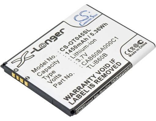 Replacement Battery for TCL J210 J300 - 1