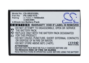 Replacement Battery for Simvalley PX-3402 SX-325 - 1