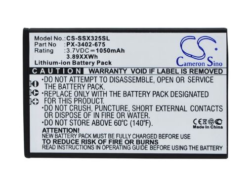Picture of Battery Replacement Simvalley PX-3402 PX-3402-675 PX-3402-912 for SX-325