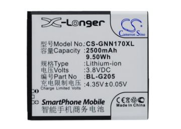 Gionee BL-G205 Battery Replacement for GN170 - 1