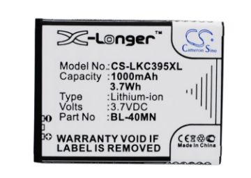 LG BL-40MN EAC61700902 Battery Replacement for C395 C395C - 1