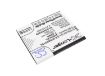 Battery Replacement Modelo KLB200N289 for ZA950 Zonda Mega ZA950 - 2