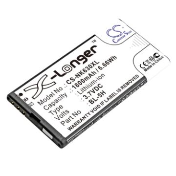 Battery Replacement Microsoft BL-5H for Lumia 630 Dual SIM - 1