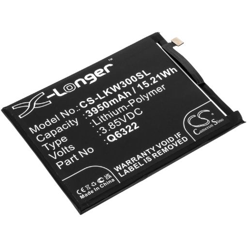 Replacement Battery for LG Q6322 W30 - 1