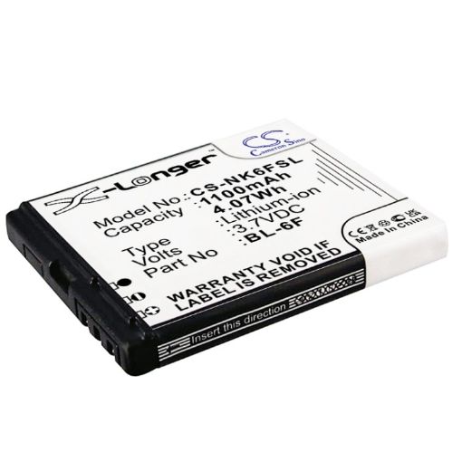 Replacement Battery Nokia BL-6F for N78 N79 - 1