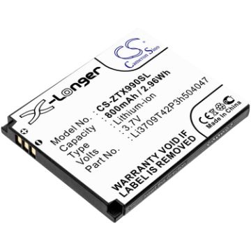 ZTE Li3709T42P3h504047 Battery Replacement for Altair 2 CG990 - 1