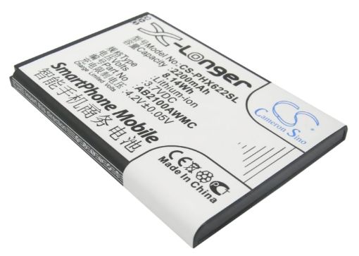 Replacement Battery Philips AB2100AWMC for V726 W632 - 1