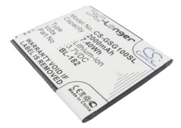 Replacement Battery BL-182 for Gsmart S1 Sierra S1 - 1