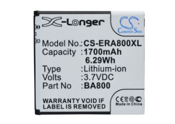 Sony Ericsson BA800 Battery Replacement for Arc HD Hikari - 1
