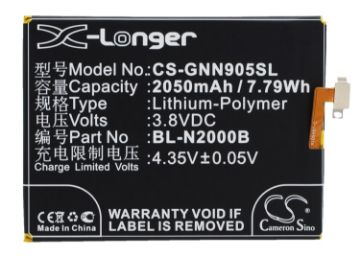 Replacement Battery Fly for IQ4516 Tornad - 1