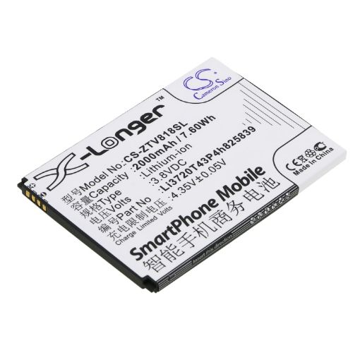 ZTE Li3720T43P4h825839 Battery Replacement for Blade Q Maxi - 1