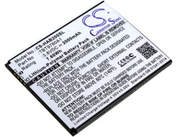 Replacement Battery for K-Touch TBT9780A1 Nibiru H1 H1C - 1