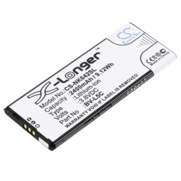 Battery Replacement Microsoft BV-L5C for Lumia 640 Dual SIM & LTE - 1