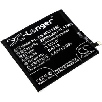 Meizu BA712 Battery Replacement for M6s Premium Edition - 1