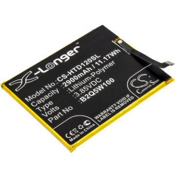HTC B2Q5W100 Battery Replacement for Breeze Plus Desire 12+ - 1