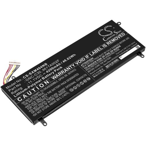 Replacement Battery for Gigabyte P34G V1/V2 - 1