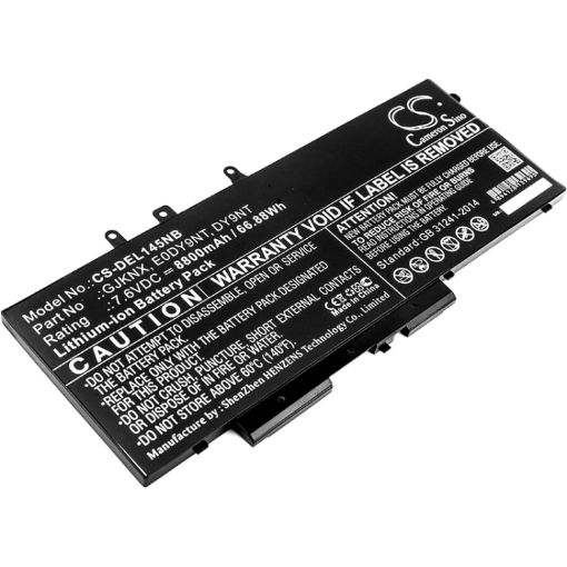 Battery Replacement Dell 00JWGP 03VC9Y 4YFVG for Latitude 14 5490 5491 - 1