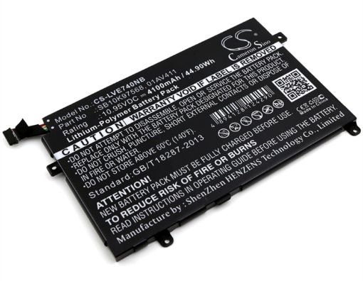 Picture of Battery Replacement Lenovo 01AV411 01AV412 01AV413 SB10K97568 SB10K97569 for Thinkpad E470 ThinkPad E470 (20H1001NCD)