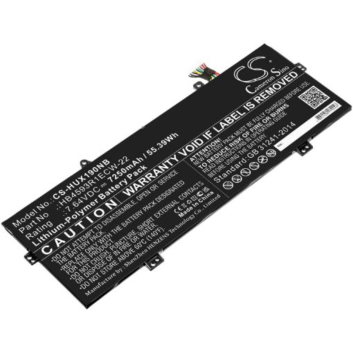 Huawei HB4593R1ECW-22 Battery Replacement for MateBook X Pro 2020 - 1