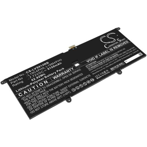 Battery Replacement Lenovo L19C4PH0 L19M4PH0 SB10Y75087 for Yoga Slim 9 14ITL5 - 1