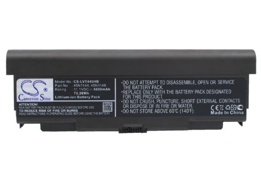 Lenovo Battery Replacement 0A36302 0C52863 0C52864 45N1144-45N1151 for ThinkPad L440 - 1