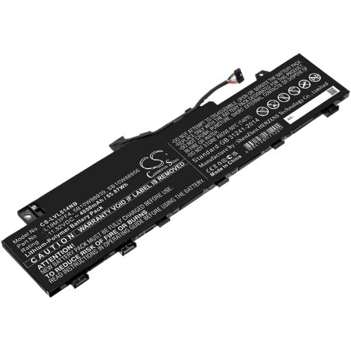 Lenovo 5B10W86939 L19M3PF4 Battery Replacement for IdeaPad 5 14ARE05 - 1