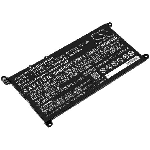 Picture of Battery Replacement Dell 07T0D3 0WDX0R 16DPH 1VX1H 3CRH3 7MT0R 9W9MX B06XVBG8BY for 7000 14(i5-7200U/4GB/128GB 500 7000(INS14-7460-R1605G)