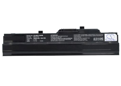 Picture of Battery Replacement Medion 14L-MS6837D1 3715A-MS6837D1 6317A-RTL8187SE BTY-S12 TX2-RTL8187SE for Akoya Mini E1210 MD96891